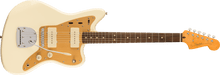 Fender Squier J Mascis Jazzmaster®, Laurel Fingerboard, Gold Anodized Pickguard, Vintage White - Guitar Warehouse