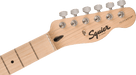 Fender Squier Sonic® Telecaster®, Maple Fingerboard, White Pickguard, Black - Guitar Warehouse