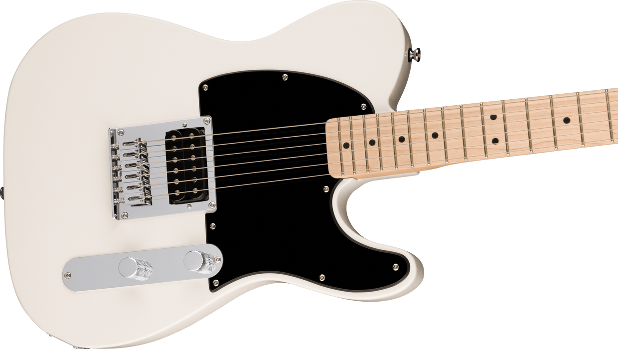 Fender Squier Sonic™ Esquire® H, Maple Fingerboard, Black Pickguard, Arctic White - Guitar Warehouse