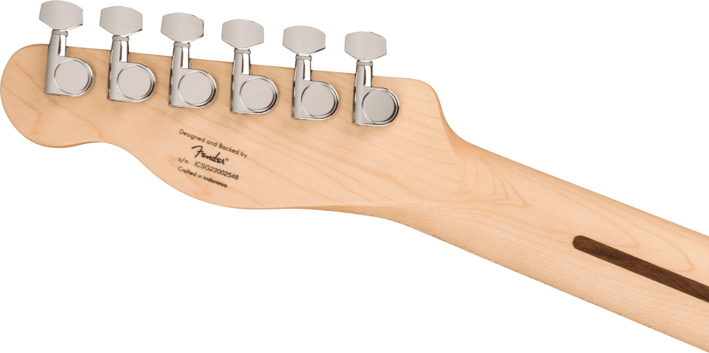 Fender Squier Sonic™ Esquire® H, Maple Fingerboard, Black Pickguard, Arctic White - Guitar Warehouse