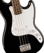 Fender Squier Sonic™ Bronco™ Bass, Laurel Fingerboard, White Pickguard, Black - Guitar Warehouse