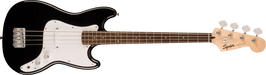 Fender Squier Sonic™ Bronco™ Bass, Laurel Fingerboard, White Pickguard, Black - Guitar Warehouse