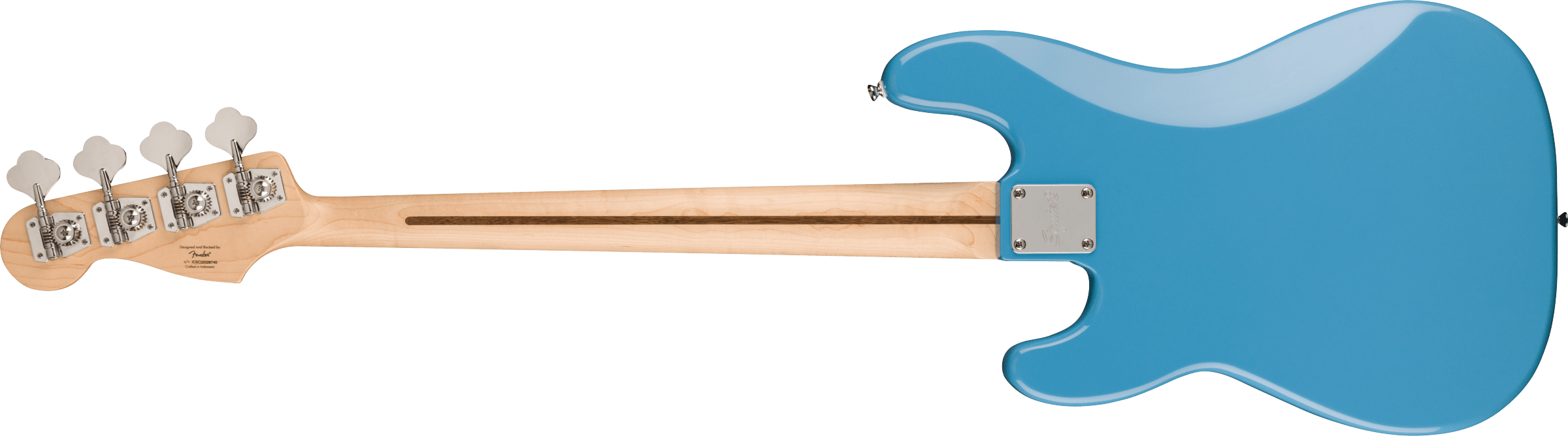 Fender Squier Sonic® Precision Bass®, Maple Fingerboard, White Pickguard, California Blue - Guitar Warehouse
