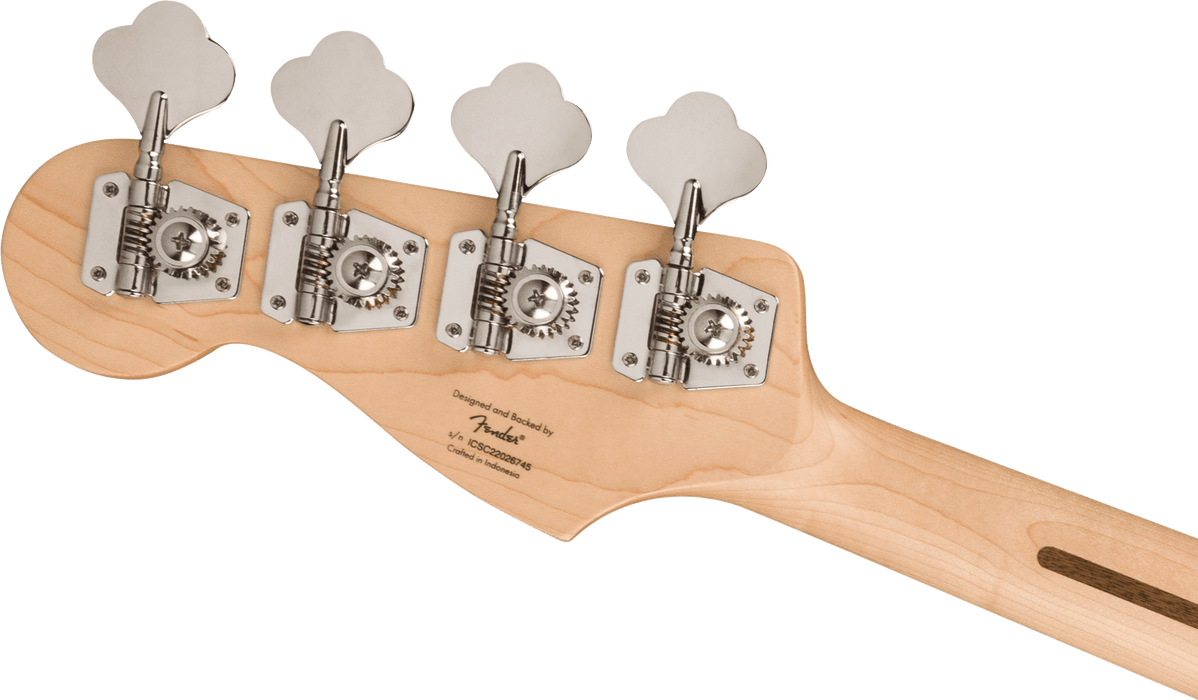 Fender Squier Sonic® Precision Bass®, Maple Fingerboard, White Pickguard, California Blue - Guitar Warehouse