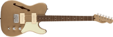 Squier FSR Paranormal Cabronita Telecaster® Thinline, Laurel Fingerboard, Mint Pickguard, Matching Headstock, Shoreline Gold - Guitar Warehouse