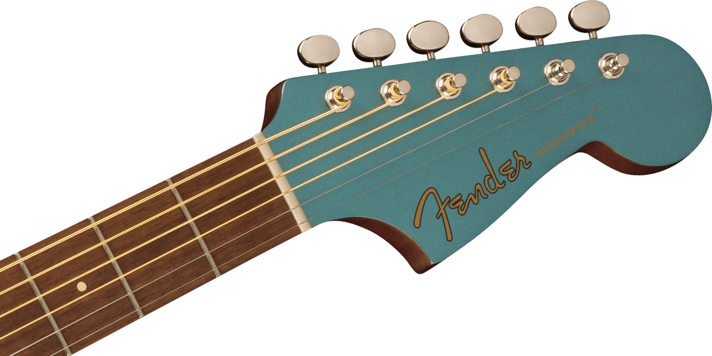 Fender Newporter Player, Walnut Fingerboard, Black Pickguard, Tidepool - Guitar Warehouse