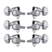 Grover Original Locking Rotomatics Machineheads ~ 3+3 ~ Chrome