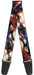 Marvel Comics Superhero Captain America Guitar Strap - Buckle Down - Made in USA - Guitar Warehouse