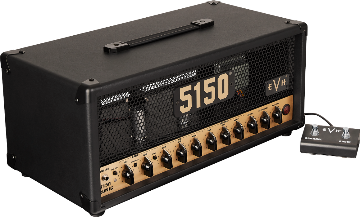 EVH® 5150® Iconic® Series 15W EL34 Head w/Footswitch - Black 230V