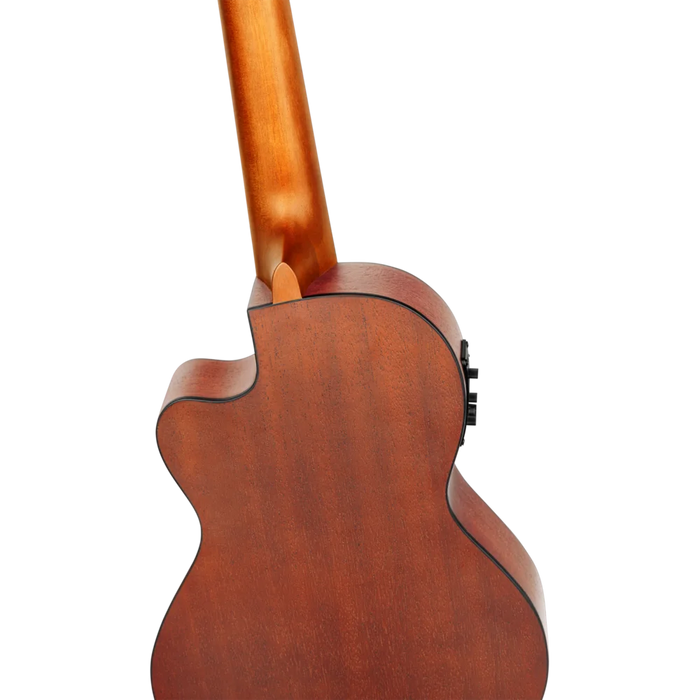 Ortega Bonfire Series Tenor 8-String Ukulele Mahogany Natural - RU4MM-CE-TE-8
