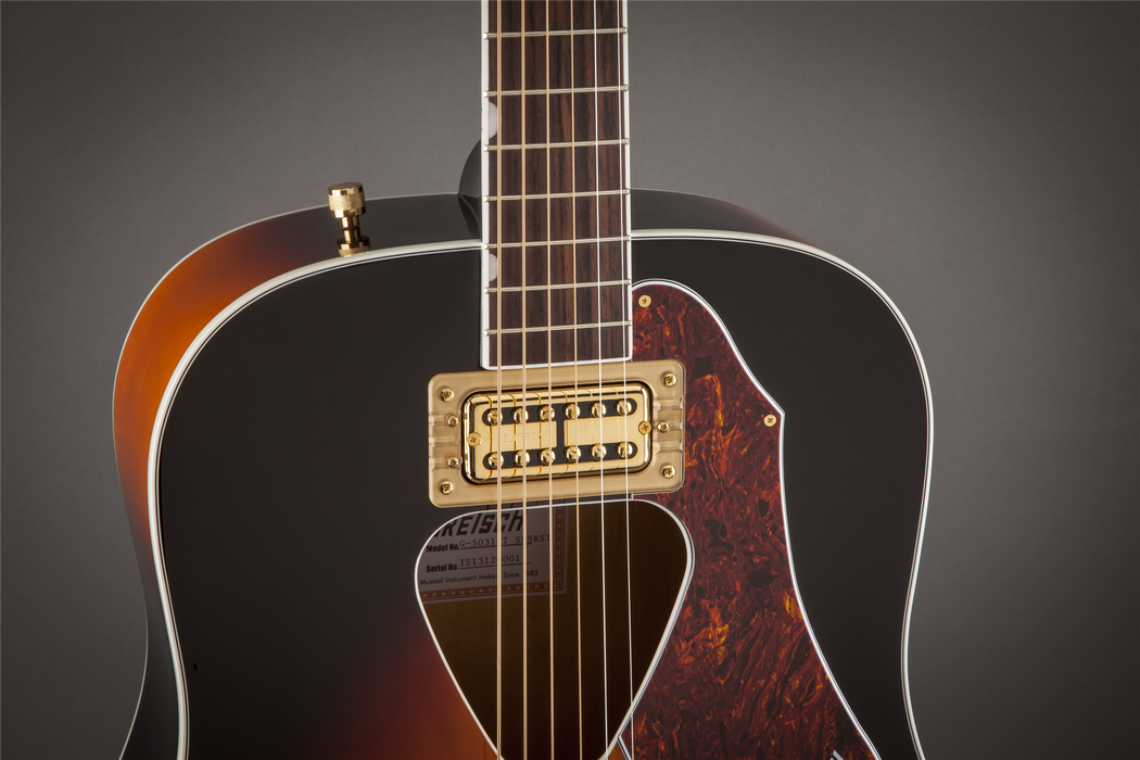 Gretsch G5031FT Rancher™ Dreadnought Acoustic Guitar - Fideli-Tron Pickup, Sunburst - Guitar Warehouse