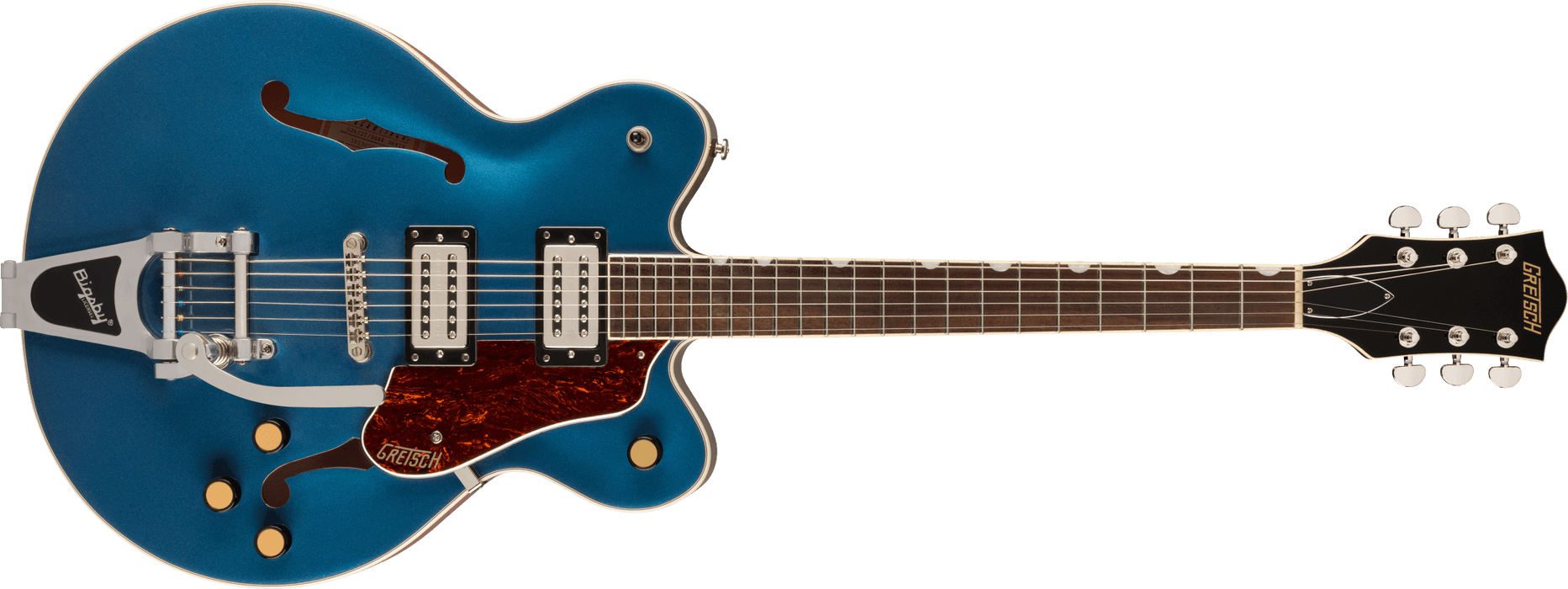 Gretsch G2622T Streamliner™ Center Block Double-Cut with Bigsby®, Laurel Fingerboard, Broad’Tron™ BT-3S Pickups, Dark Denim