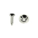 String Retainer, Button Model 10x5mm - Nickel for Fender Type Guitars - S Type - Guitar Warehouse