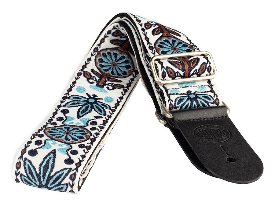 Gaucho GST-195-01 Jacquard Strap Multi Colour - Guitar Warehouse