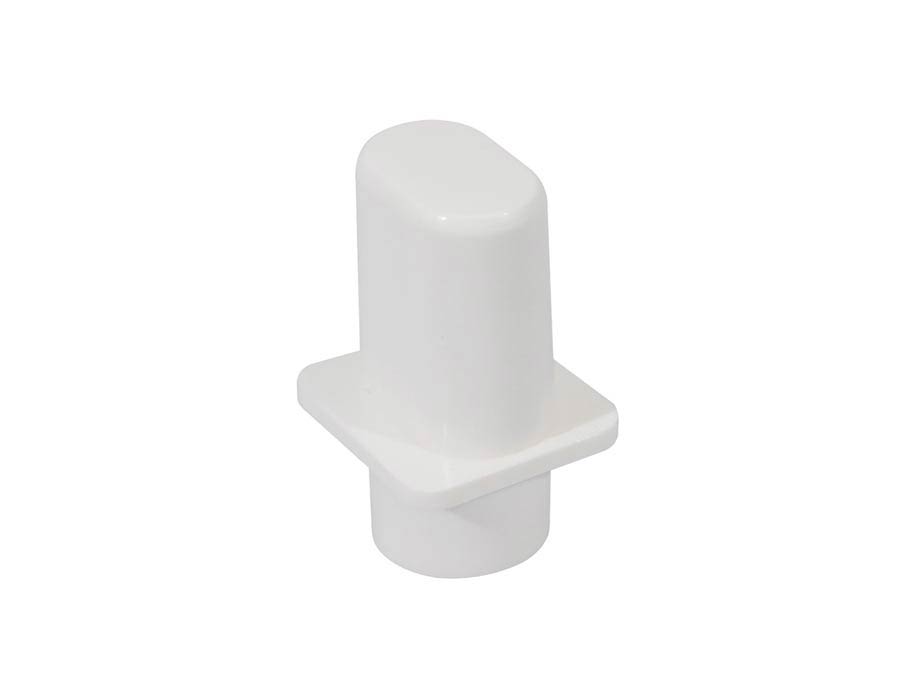 T-Style Top Hat Switch Tip for Electric Guitar (3.5mm) - White