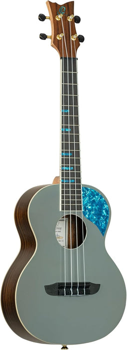 Ortega Guitars Tenor Ukulele Acoustic – Ghost Series – w/Gigbag – Spruce, Grey