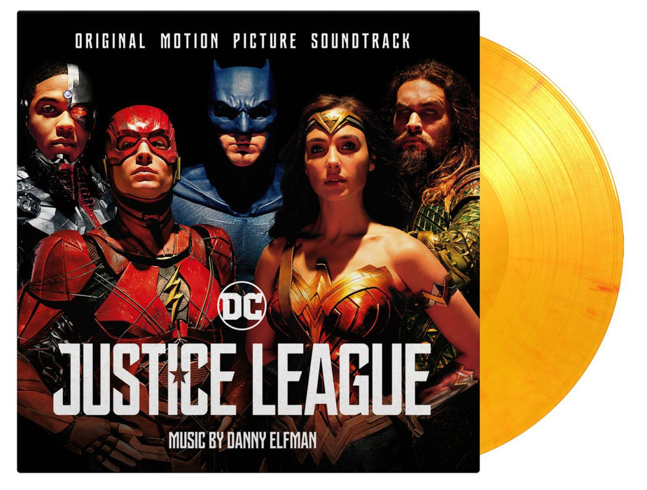 Justice League Original Soundtrack Coloured Vinyl / 12" Album - Guitar Warehouse