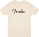 Fender® Spaghetti Logo T-Shirt, Olympic White - Guitar Warehouse