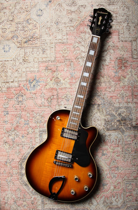 Pre-Owned DeArmond By Guild M-75 - Tobacco Burst - Guitar Warehouse