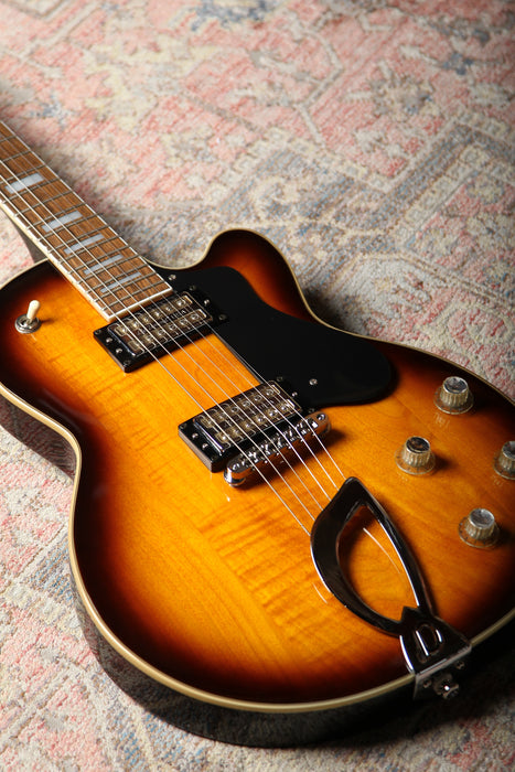 Pre-Owned DeArmond By Guild M-75 - Tobacco Burst - Guitar Warehouse