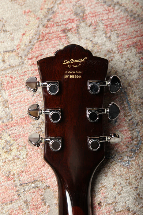 Pre-Owned DeArmond By Guild M-75 - Tobacco Burst - Guitar Warehouse