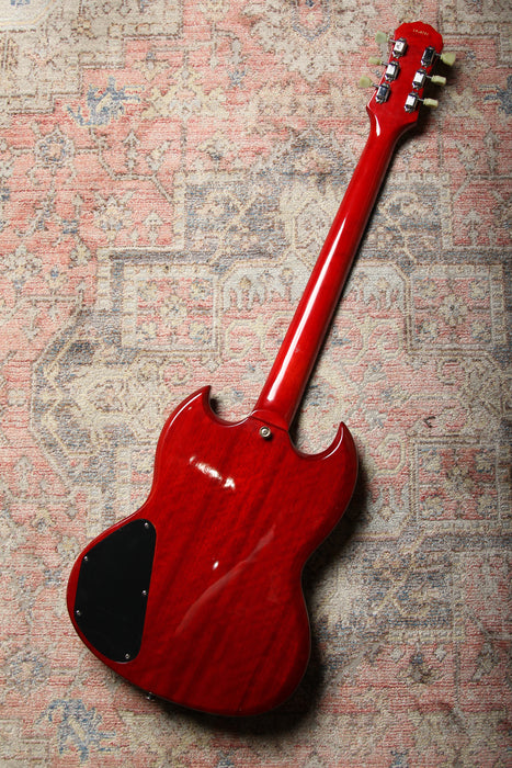 Pre-Owned 2005 Epiphone SG - Cherry Red - Guitar Warehouse