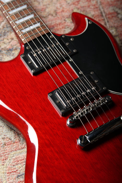Pre-Owned 2005 Epiphone SG - Cherry Red - Guitar Warehouse