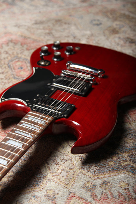 Pre-Owned 2005 Epiphone SG - Cherry Red - Guitar Warehouse