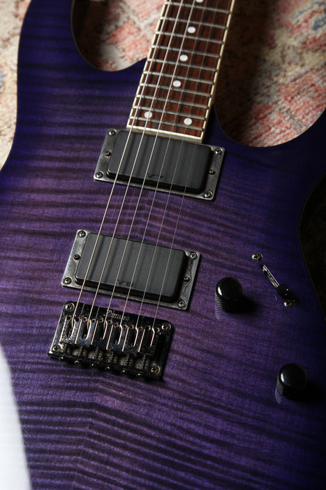Pre-Owned - Ibanez RGR421EXFM - Transparent Lavender Burst - Guitar Warehouse