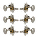 Grover STA-TITE Machineheads ~ 3+3 ~ Horizontal ~ Nickel