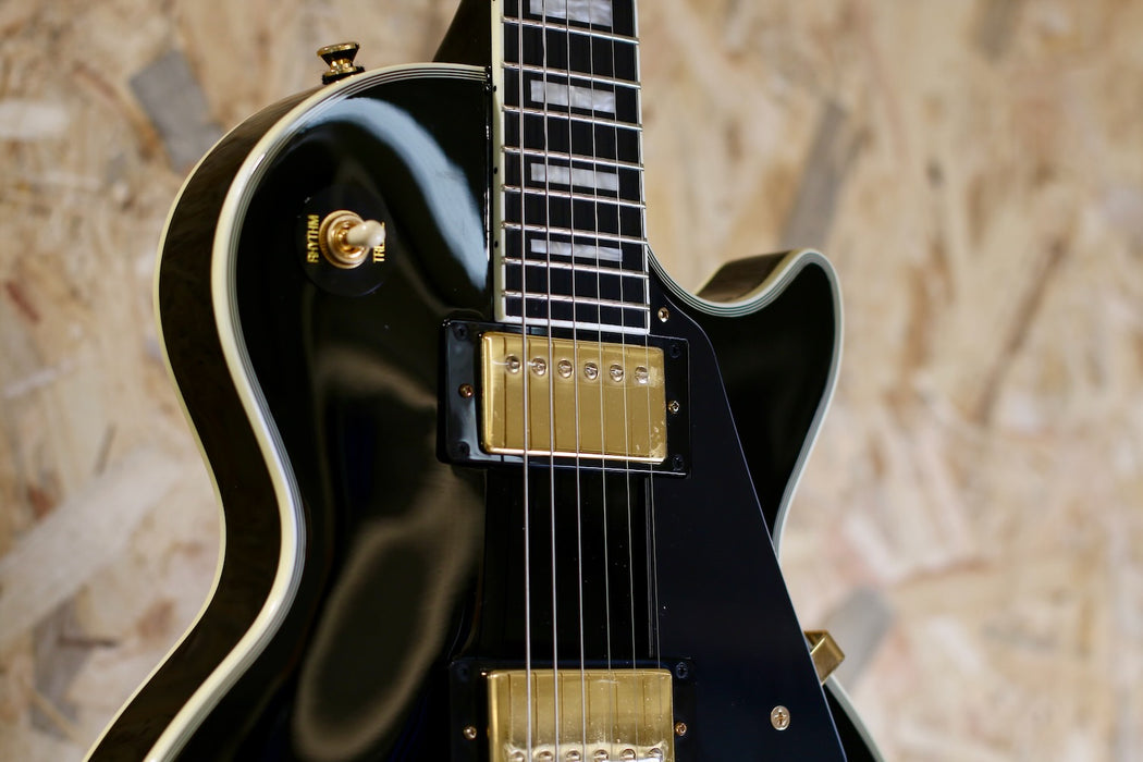 2020 Epiphone Les Paul Custom Ebony w/Hardcase - Pre-Owned