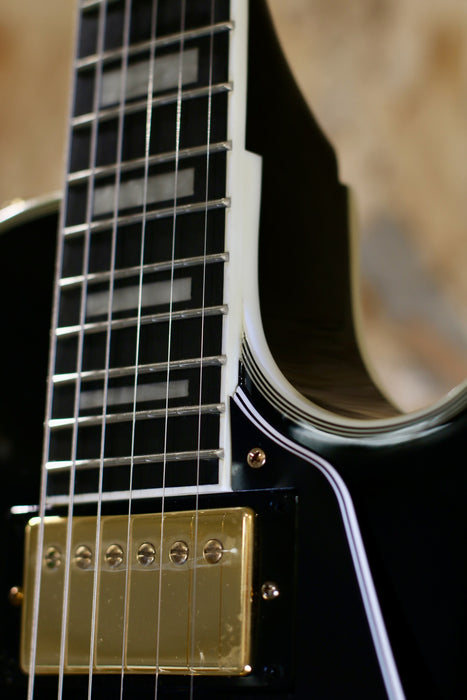 2020 Epiphone Les Paul Custom Ebony w/Hardcase - Pre-Owned