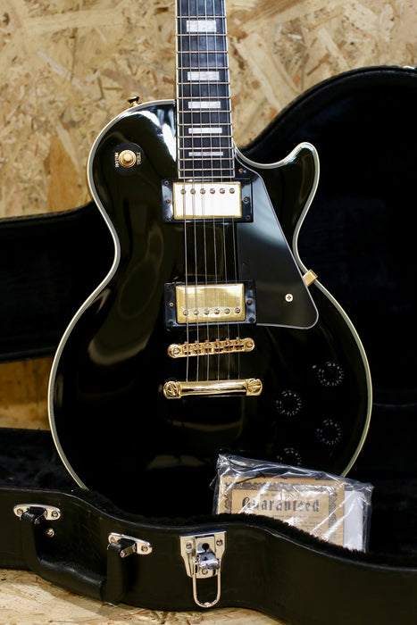 2020 Epiphone Les Paul Custom Ebony w/Hardcase - Pre-Owned