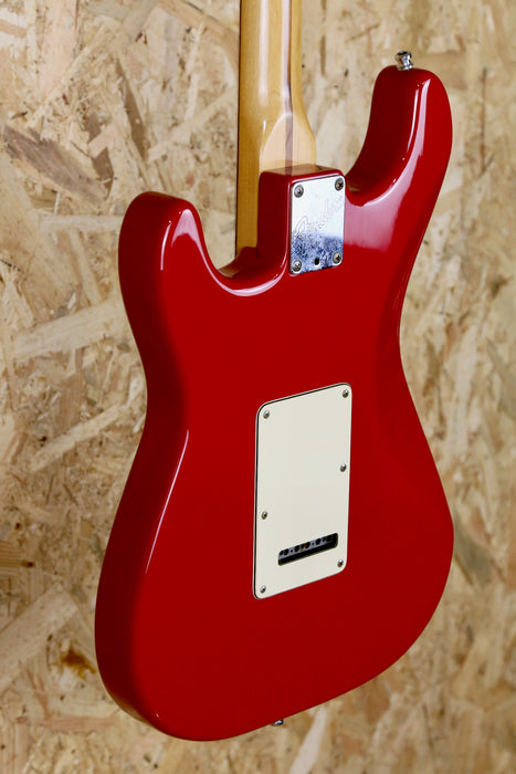 1987 Fender Stratocaster Plus in Red w/Lace Sensor + Original Case - Pre-owned