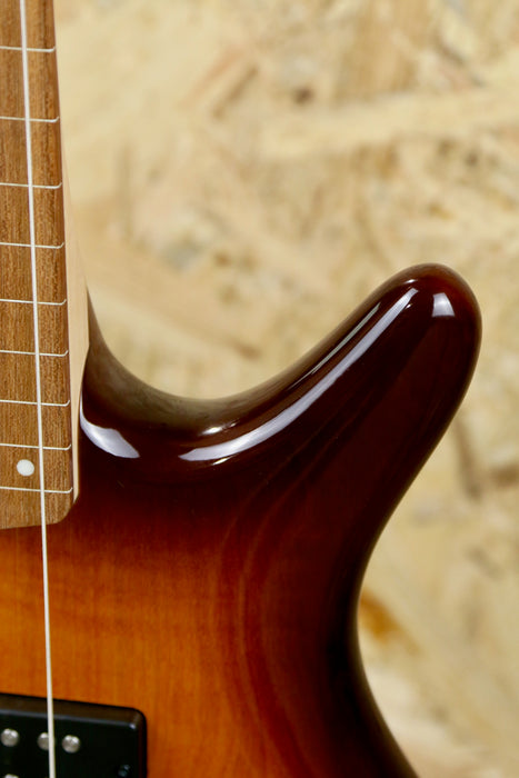 Ibanez SR370EF-BBT Fretless Bass Guitar in Brown Burst - Pre-owned