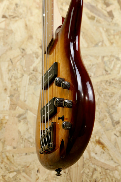 Ibanez SR370EF-BBT Fretless Bass Guitar in Brown Burst - Pre-owned