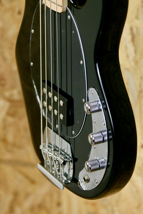 Sterling by Music Man StingRay Ray4 Bass Guitar in Black