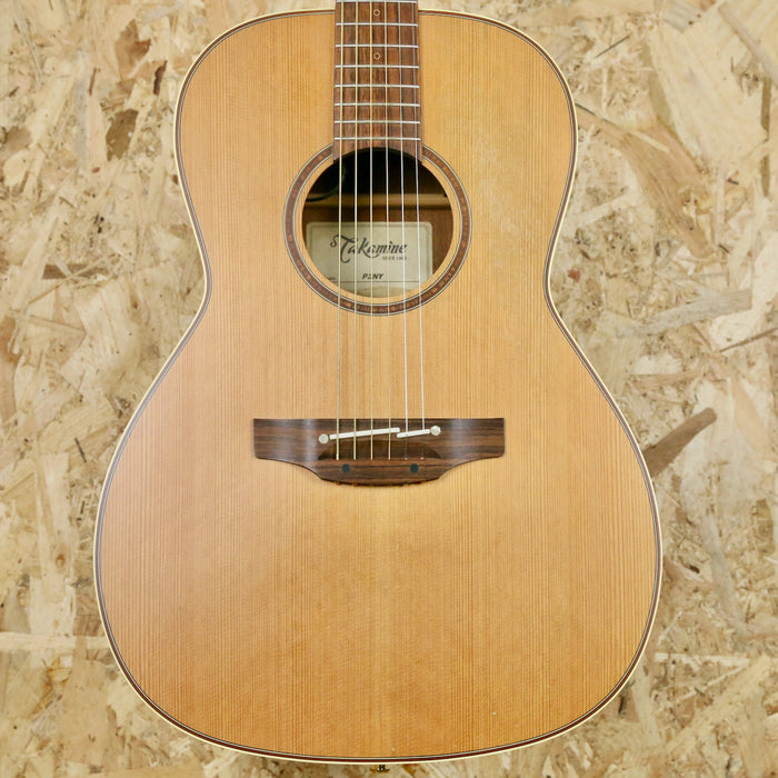 Takamine P3NY New Yorker Parlour Style Acoustic Guitar - with original hardcase - Pre Owned