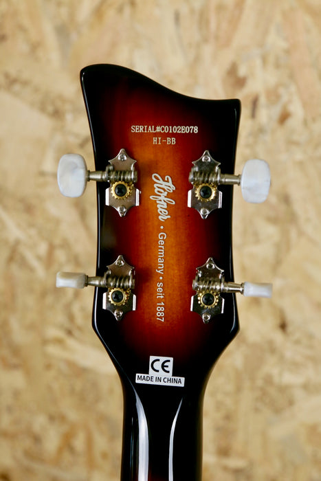 Hofner Ignition Violin Bass Guitar in Sunburst - B-Stock
