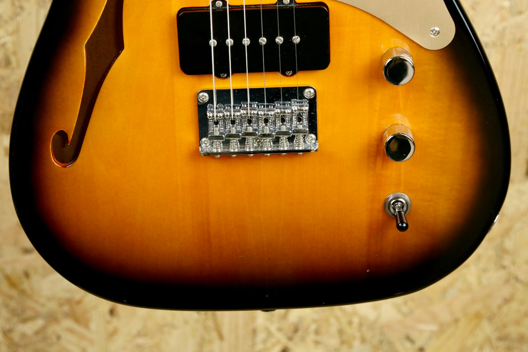 2021 Squier Paranormal Cabronita Telecaster Thinline in 2-Tone Sunburst - Pre-Owned