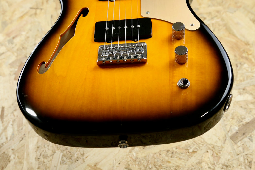 2021 Squier Paranormal Cabronita Telecaster Thinline in 2-Tone Sunburst - Pre-Owned