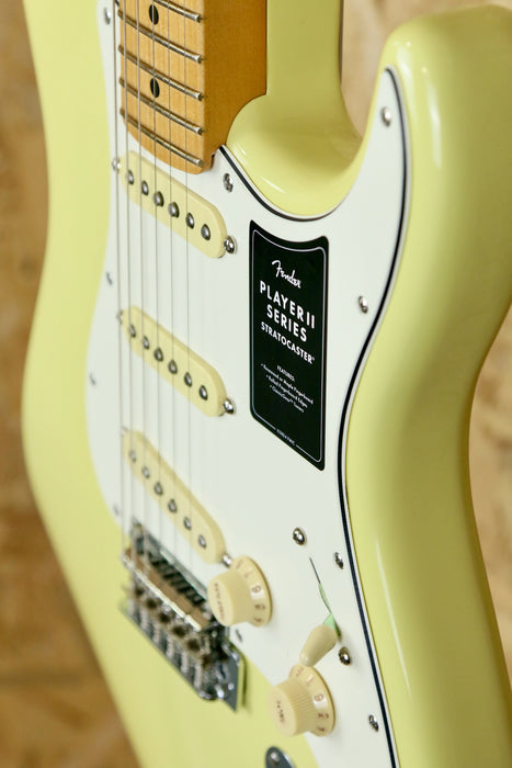 Fender Player II Stratocaster®, Maple Fingerboard, Hialeah Yellow (B-Stock)