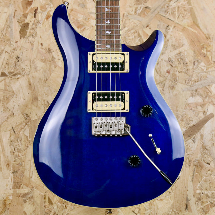 2020 PRS SE Standard 24 Translucent Blue w/PRS Gigbag - Pre-owned