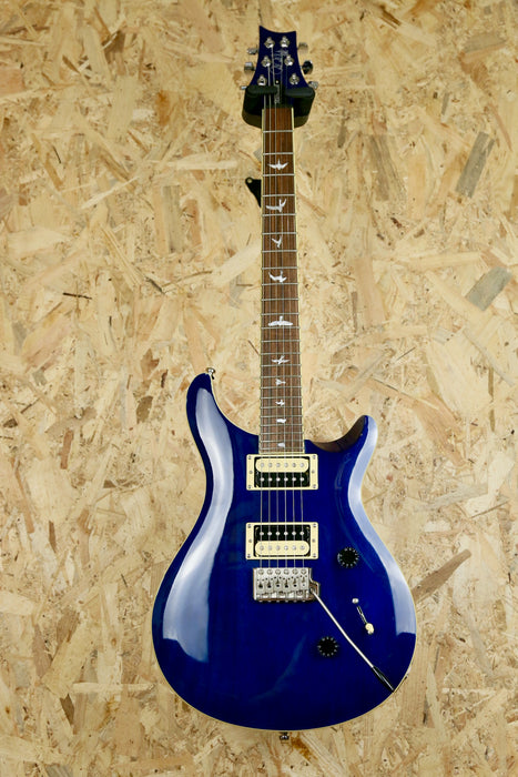 2020 PRS SE Standard 24 Translucent Blue w/PRS Gigbag - Pre-owned