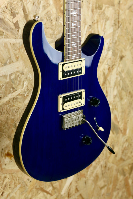 2020 PRS SE Standard 24 Translucent Blue w/PRS Gigbag - Pre-owned