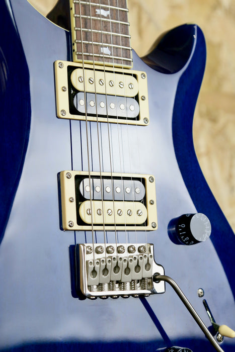 2020 PRS SE Standard 24 Translucent Blue w/PRS Gigbag - Pre-owned