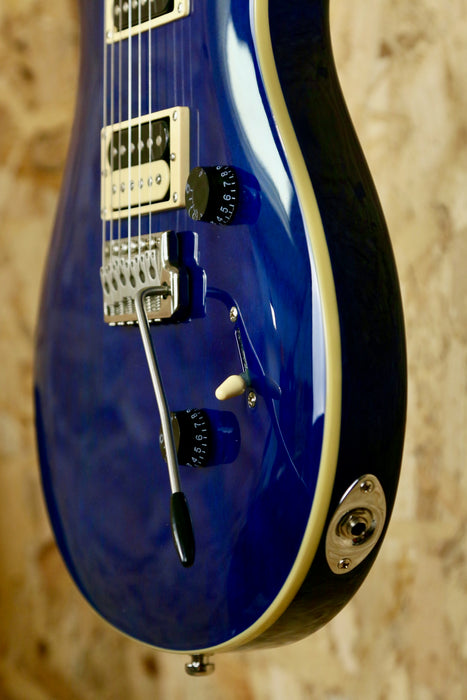 2020 PRS SE Standard 24 Translucent Blue w/PRS Gigbag - Pre-owned