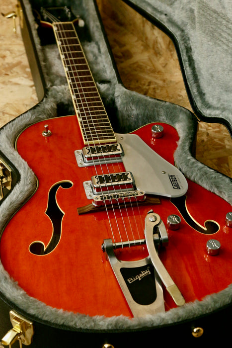 Gretsch G5420T Electromatic Hollow Body in Orange Stain w/Bigsby & Case - Pre-owned