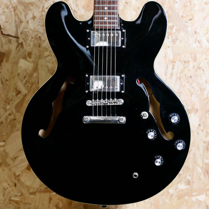 2009 Epiphone 335 Dot in Black - Pre-owned