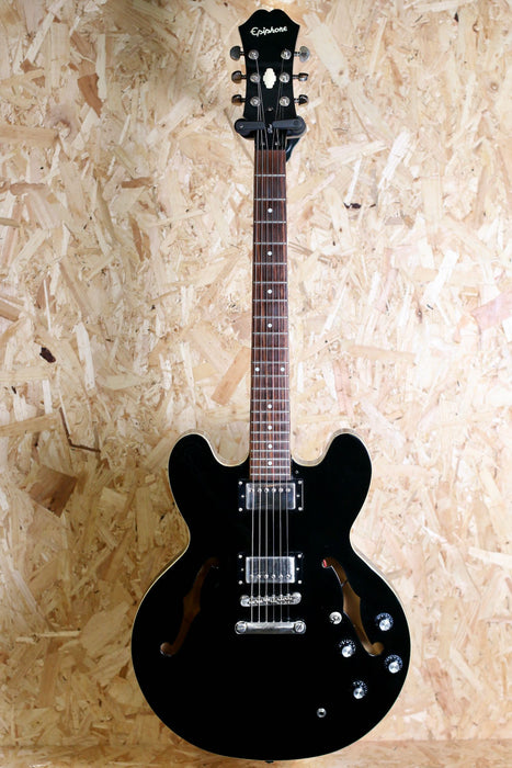 2009 Epiphone 335 Dot in Black - Pre-owned